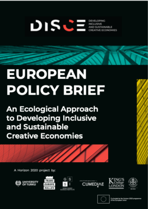 An ecological Approach to Developing Inclusive and Sustainable Creative Economies